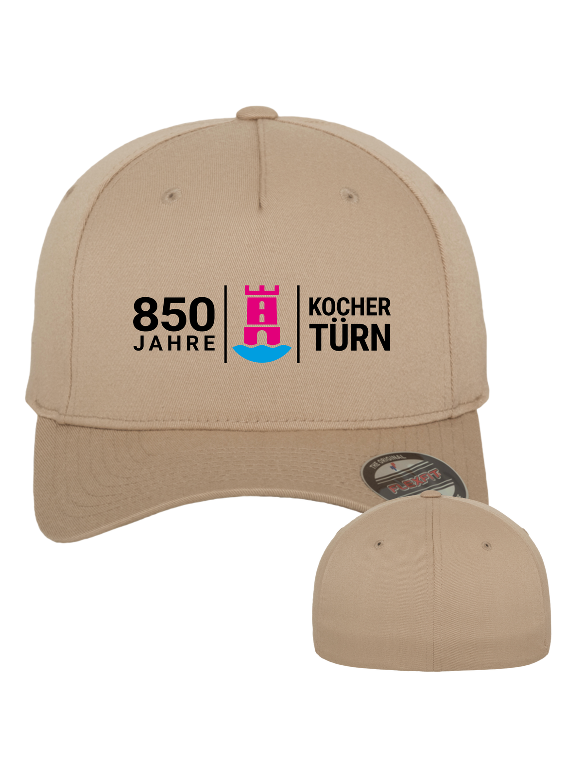 Flexfit Baseball Cap "850 Jahre Kochertürn"