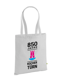 Bio Tragetasche "850 Jahre Kochertürn" #1