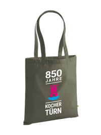 Bio Tragetasche "850 Jahre Kochertürn" #1