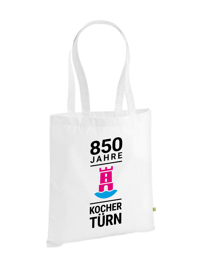 Bio Tragetasche "850 Jahre Kochertürn" #1