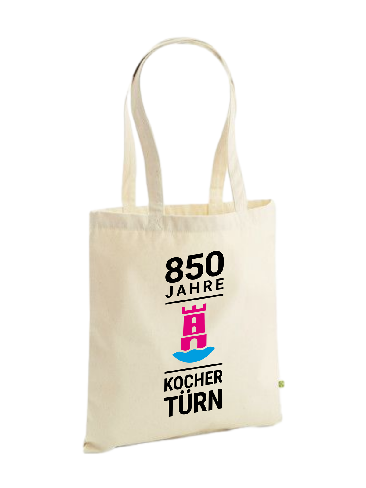 Bio Tragetasche "850 Jahre Kochertürn" #1