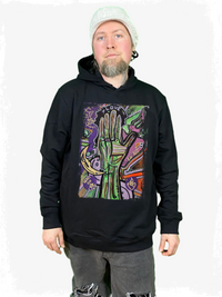 HEART ON A LINE - BIO HOODIE