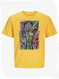 HEART ON A LINE - BIO T-SHIRT