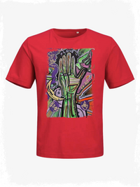 HEART ON A LINE - BIO T-SHIRT