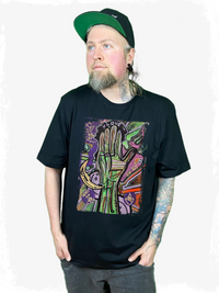 HEART ON A LINE - BIO T-SHIRT