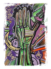HEART ON A LINE - BIO TRAGETASCHE