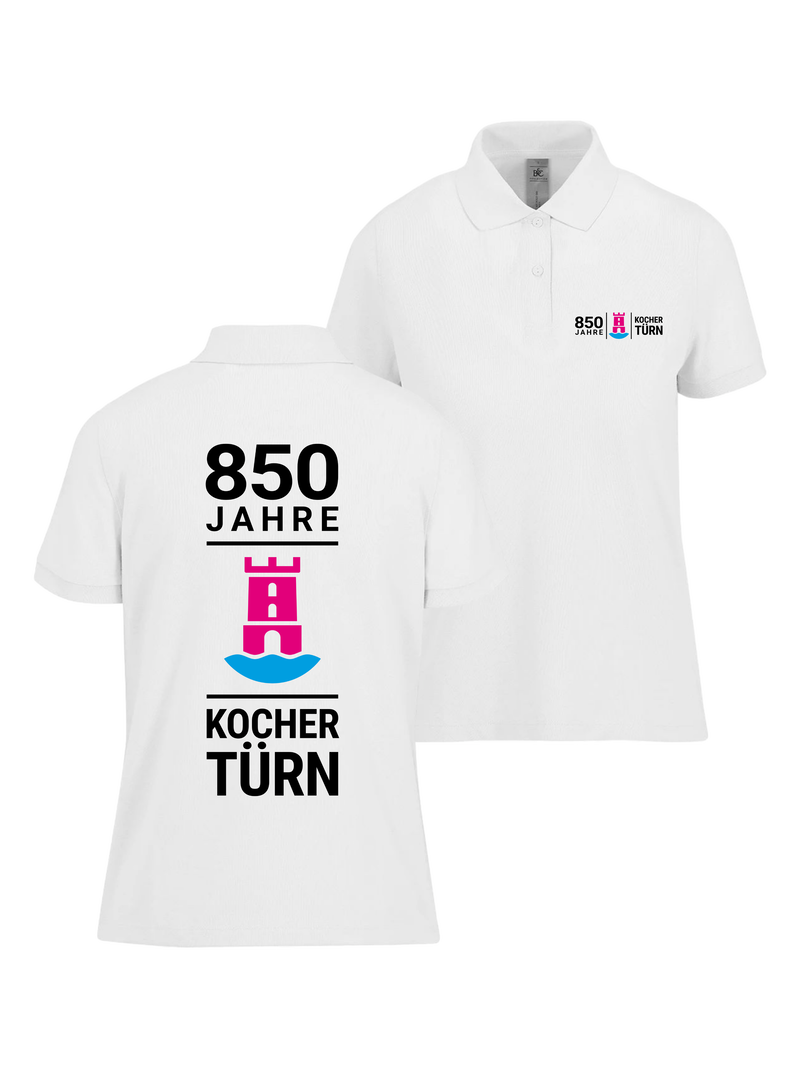 Damen Polo "850 Jahre Kochertürn" #1