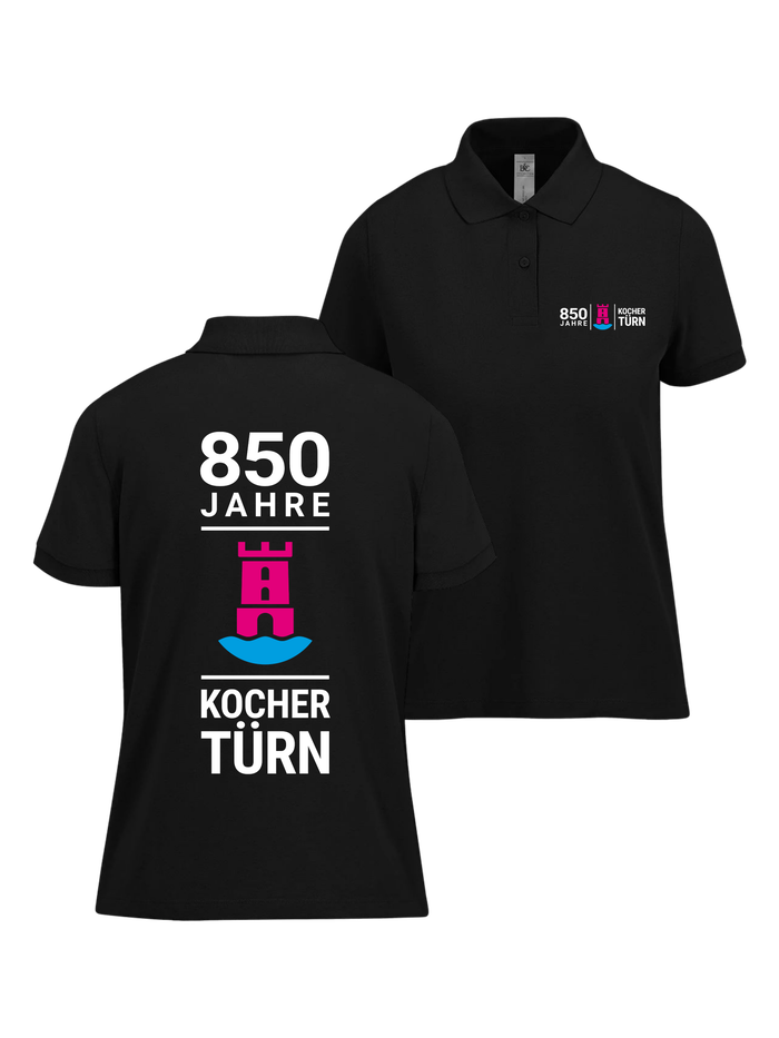 Damen Polo "850 Jahre Kochertürn" #1