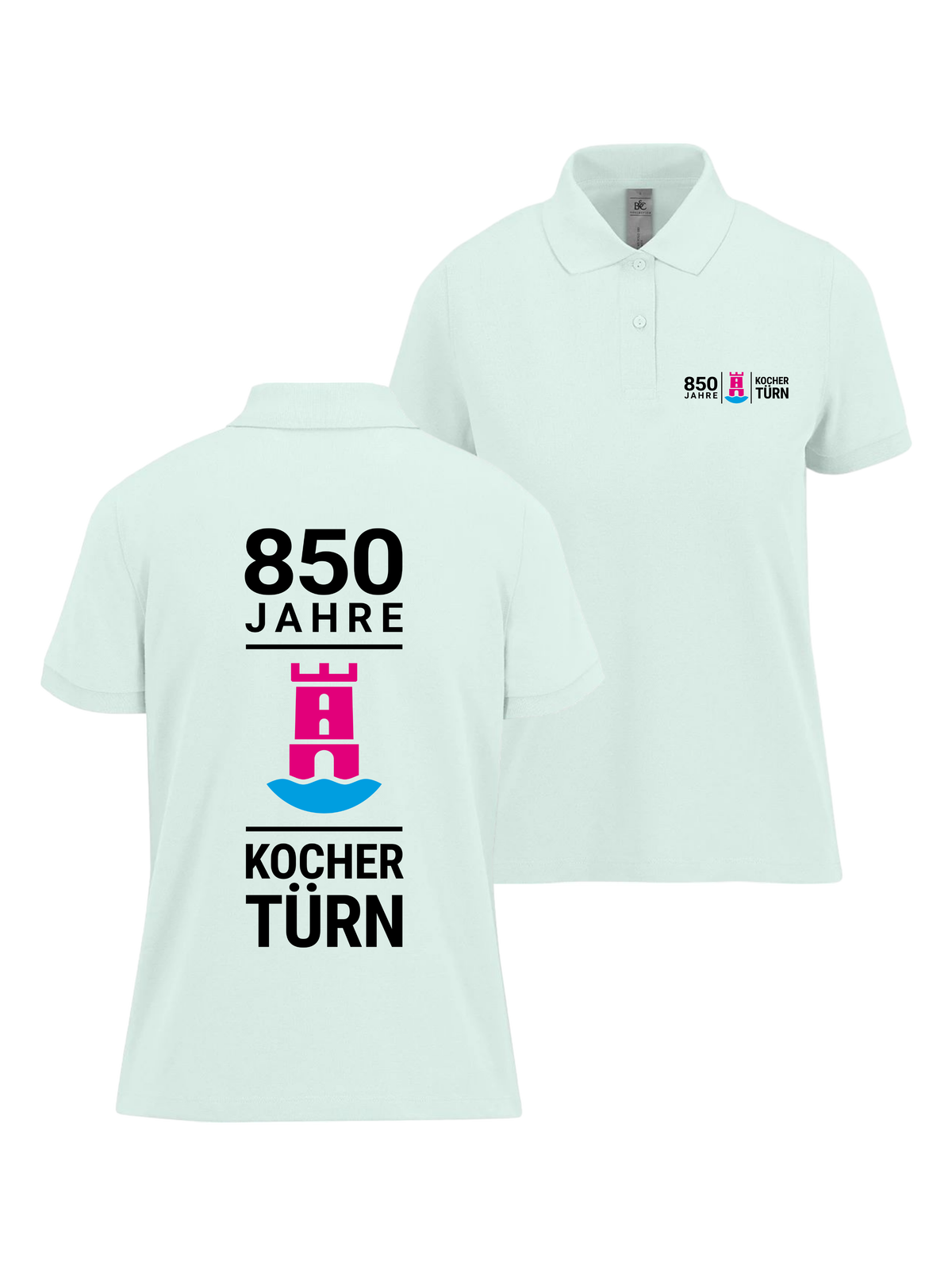 Damen Polo "850 Jahre Kochertürn" #1