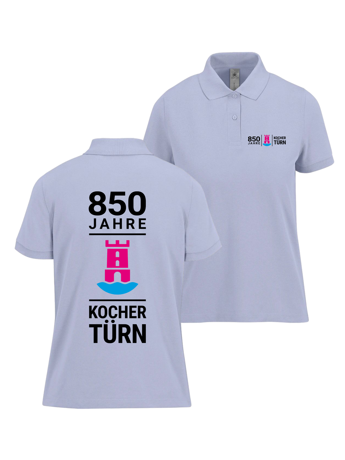 Damen Polo "850 Jahre Kochertürn" #1