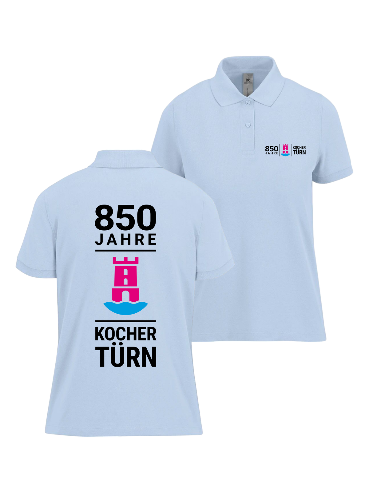 Damen Polo "850 Jahre Kochertürn" #1