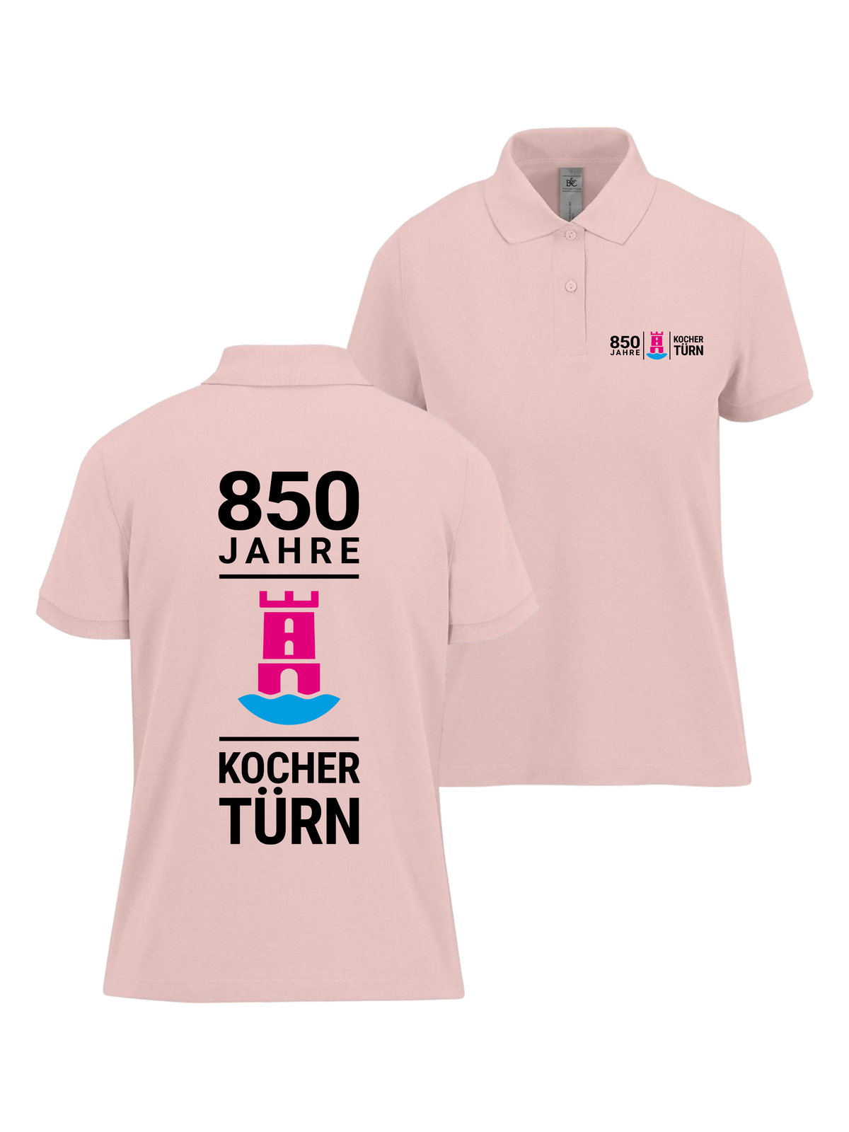 Damen Polo "850 Jahre Kochertürn" #1