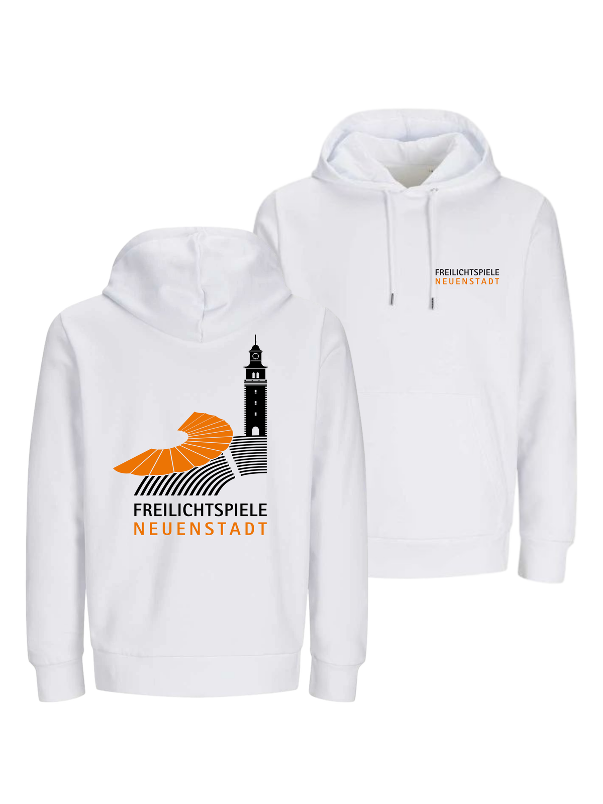 Unisex Bio Hoodie Merch Freilichtspiele Neuenstadt | #schrift_logo