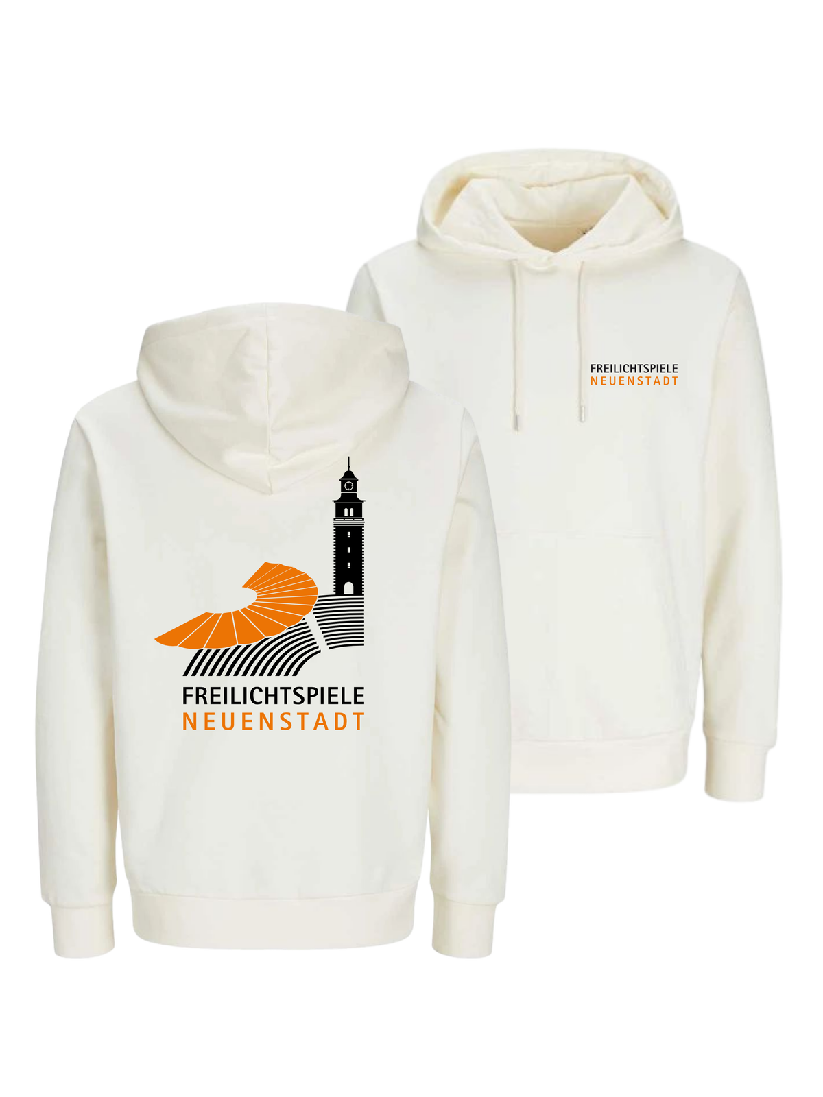 Unisex Bio Hoodie Merch Freilichtspiele Neuenstadt | #schrift_logo
