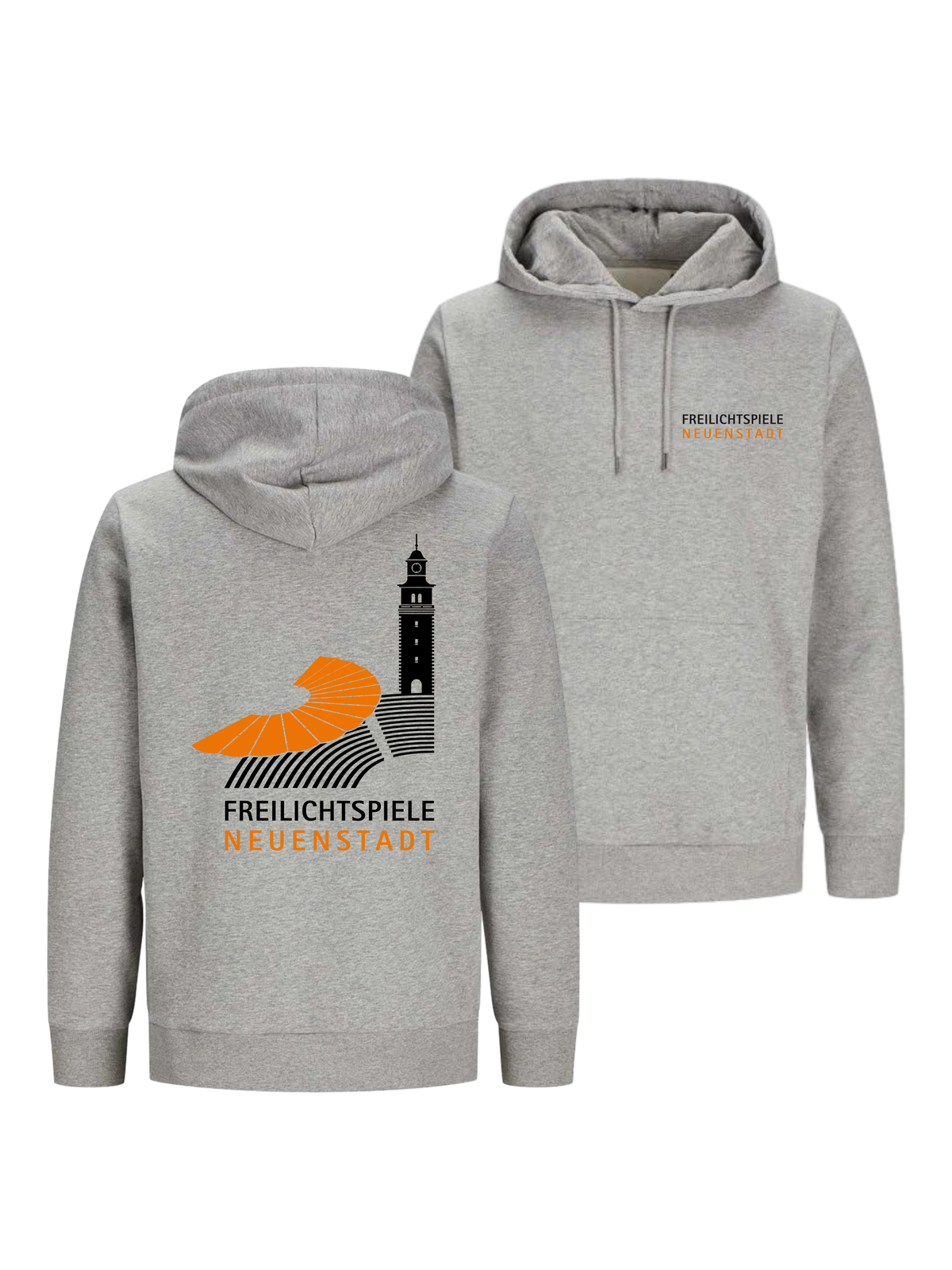 Unisex Bio Hoodie Merch Freilichtspiele Neuenstadt | #schrift_logo