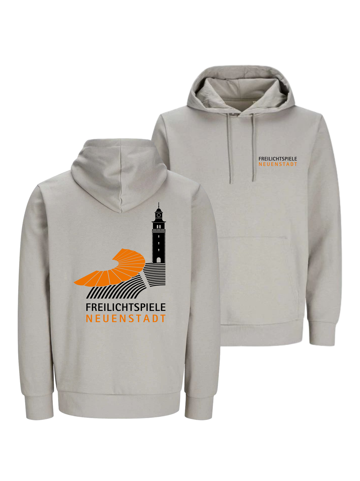 Unisex Bio Hoodie Merch Freilichtspiele Neuenstadt | #schrift_logo