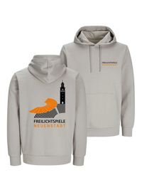 Unisex Bio Hoodie Merch Freilichtspiele Neuenstadt | #schrift_logo