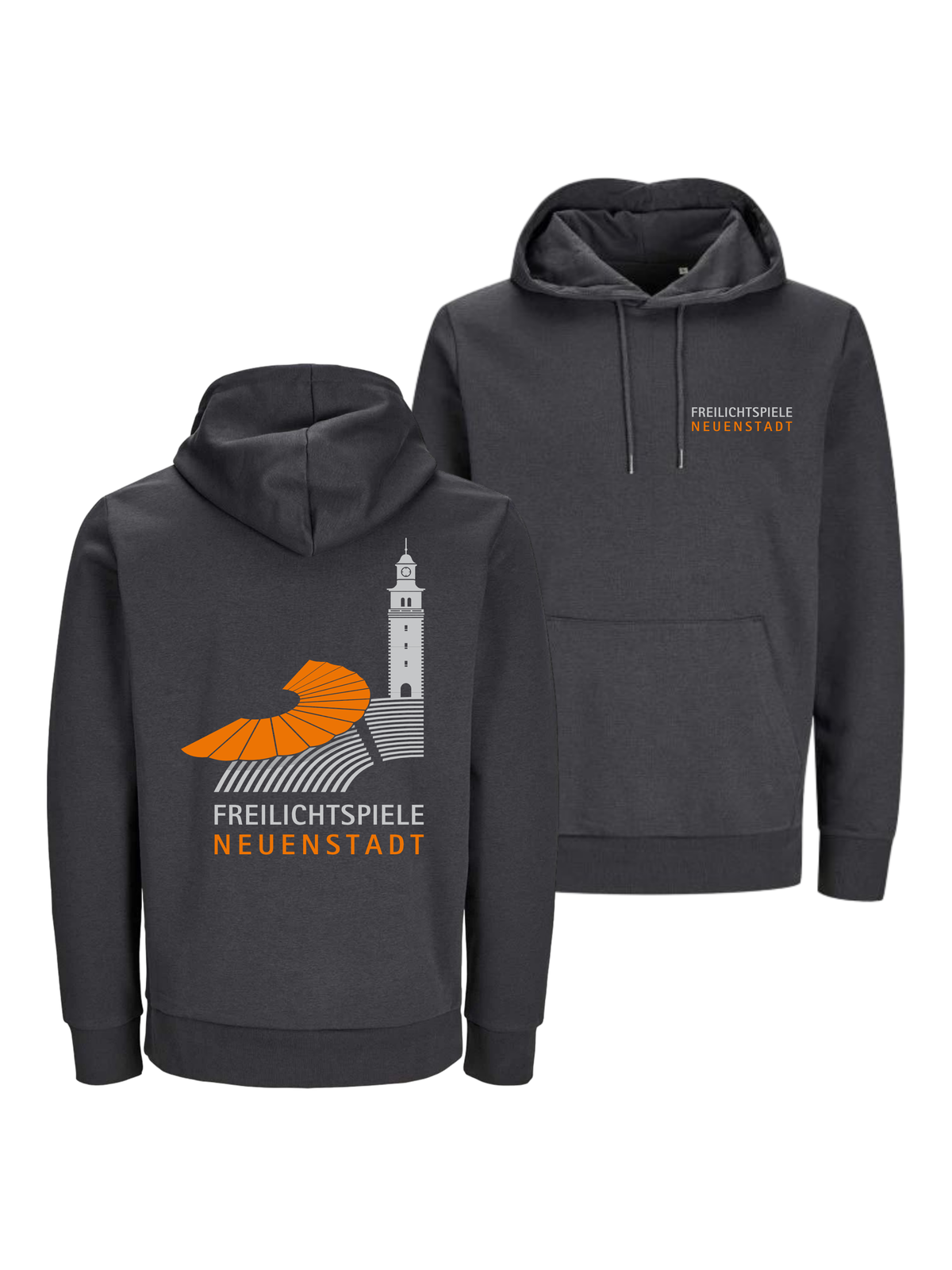 Unisex Bio Hoodie Merch Freilichtspiele Neuenstadt | #schrift_logo