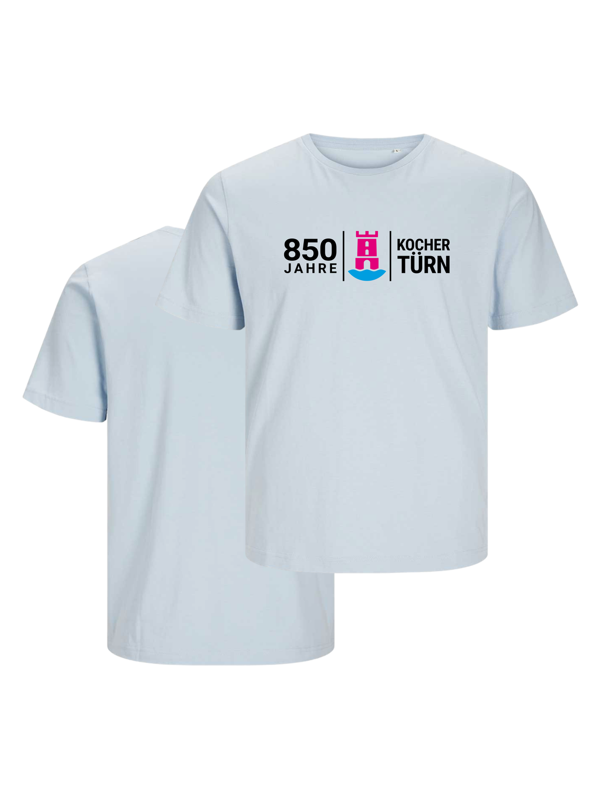Herren Bio Shirt "850 Jahre Kochertürn" #2