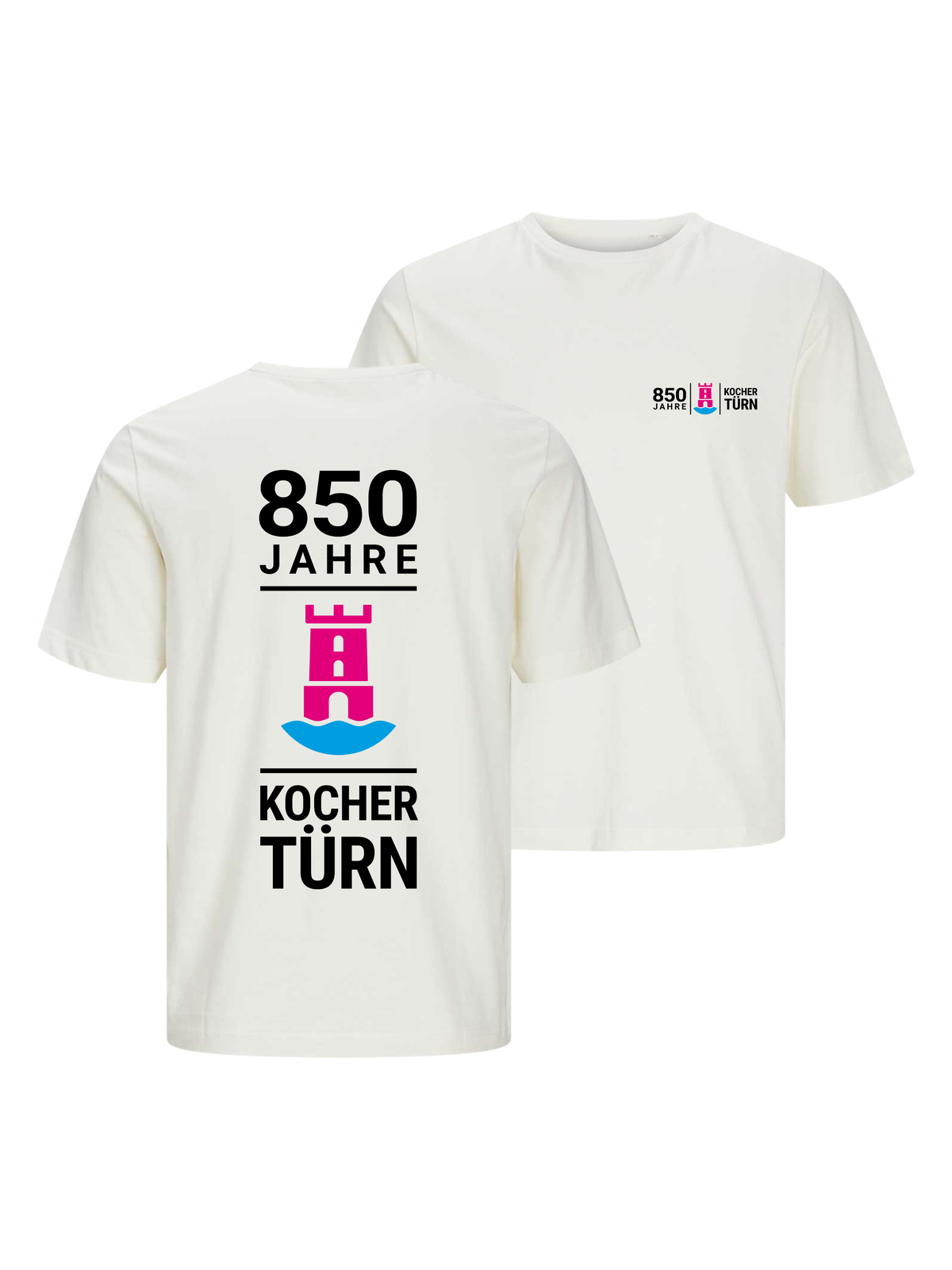 Herren Bio Shirt "850 Jahre Kochertürn" #1