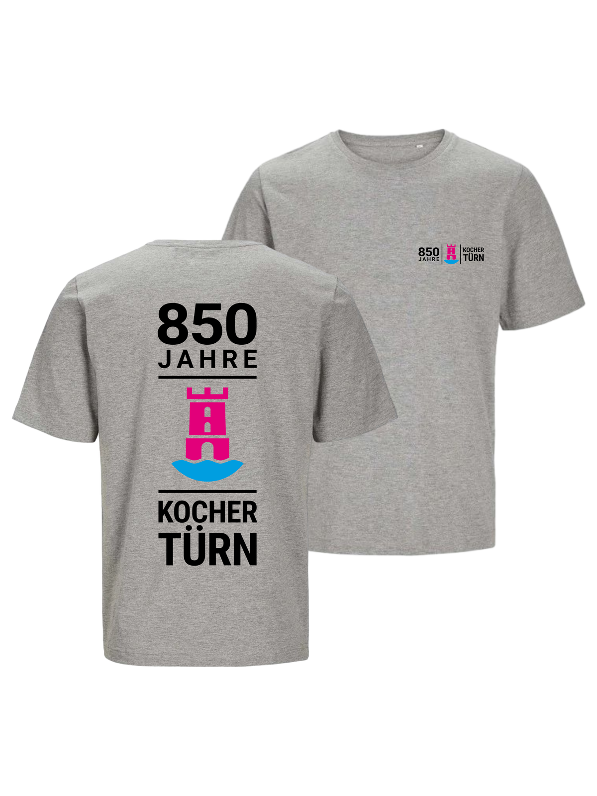 Herren Bio Shirt "850 Jahre Kochertürn" #1