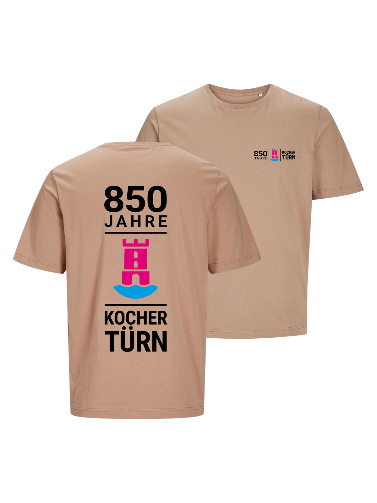 Herren Bio Shirt "850 Jahre Kochertürn" #1