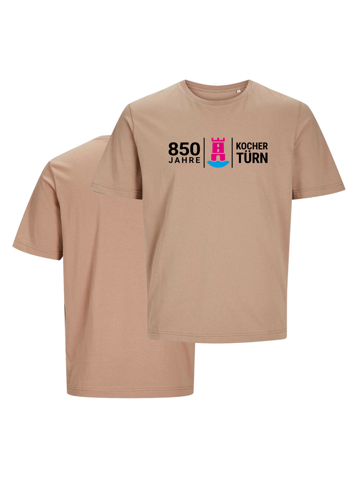 Herren Bio Shirt "850 Jahre Kochertürn" #2