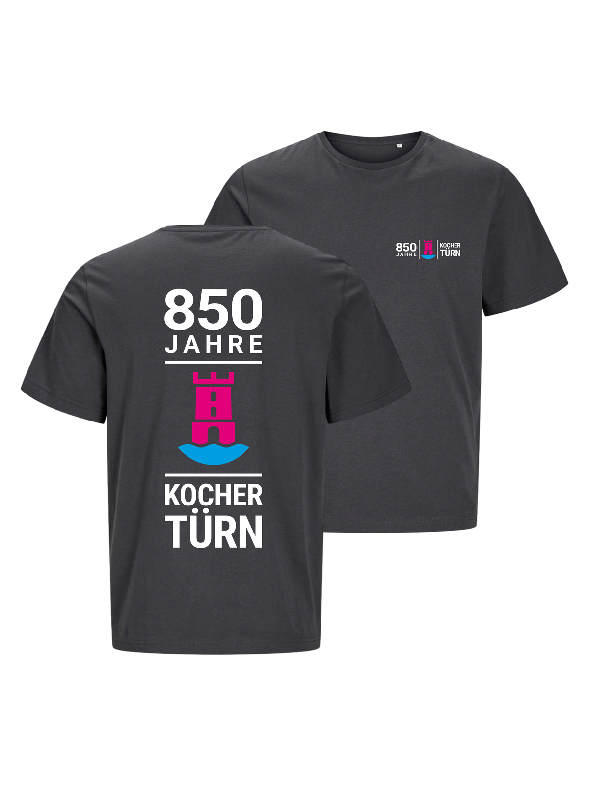 Herren Bio Shirt "850 Jahre Kochertürn" #1