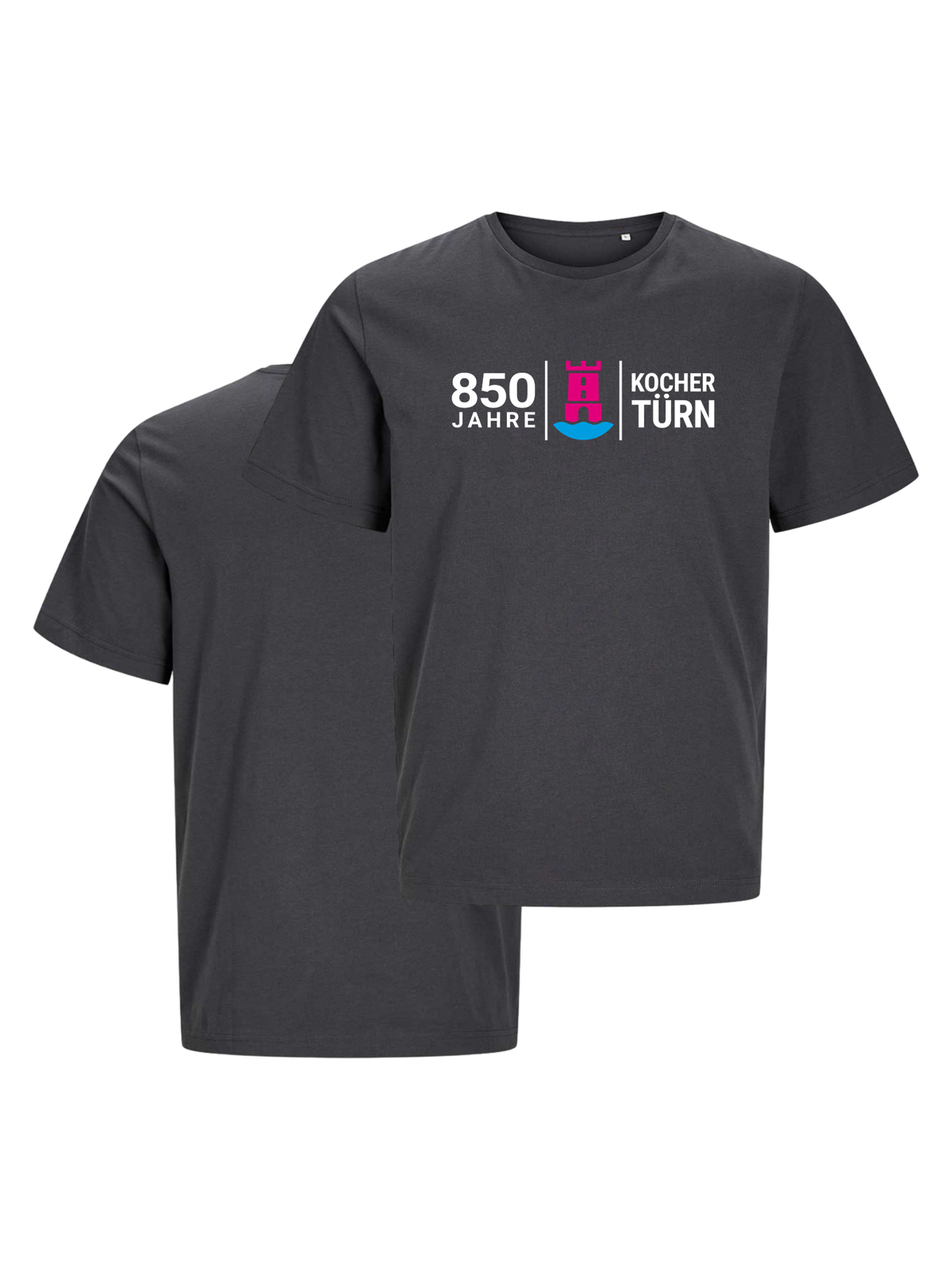 Herren Bio Shirt "850 Jahre Kochertürn" #2