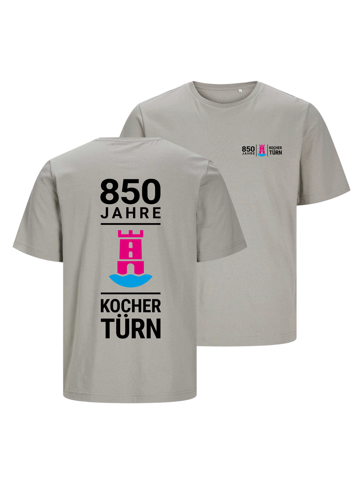 Herren Bio Shirt "850 Jahre Kochertürn" #1