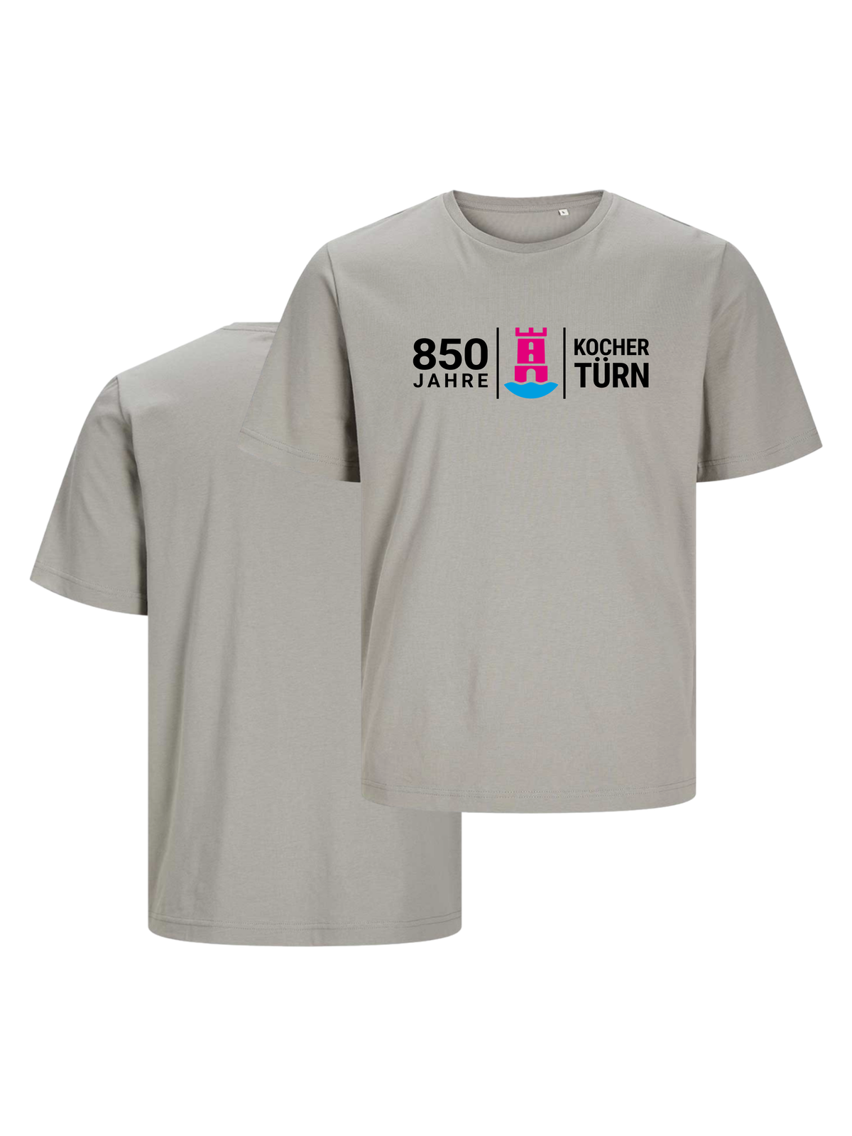 Herren Bio Shirt "850 Jahre Kochertürn" #2