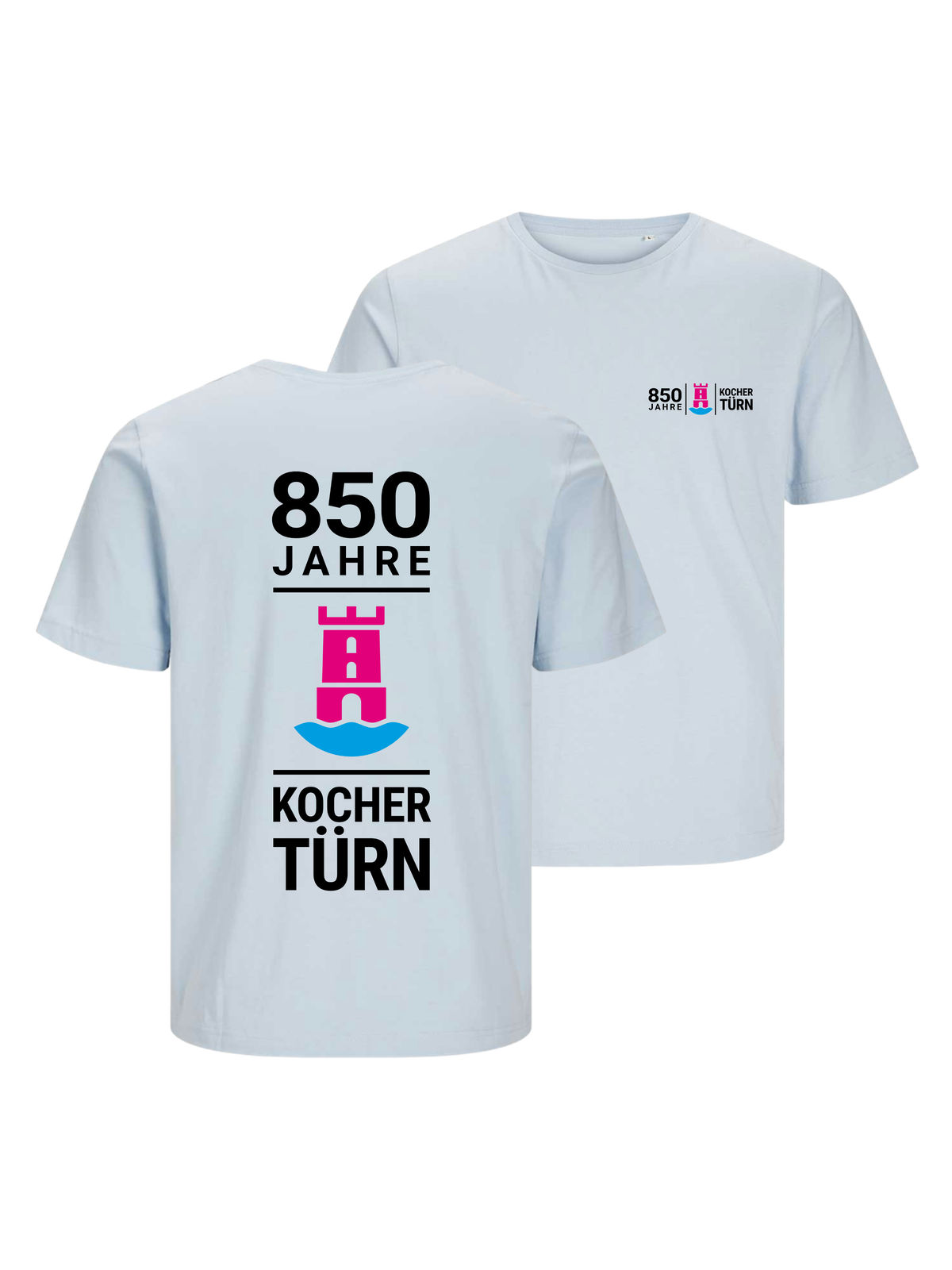 Herren Bio Shirt "850 Jahre Kochertürn" #1