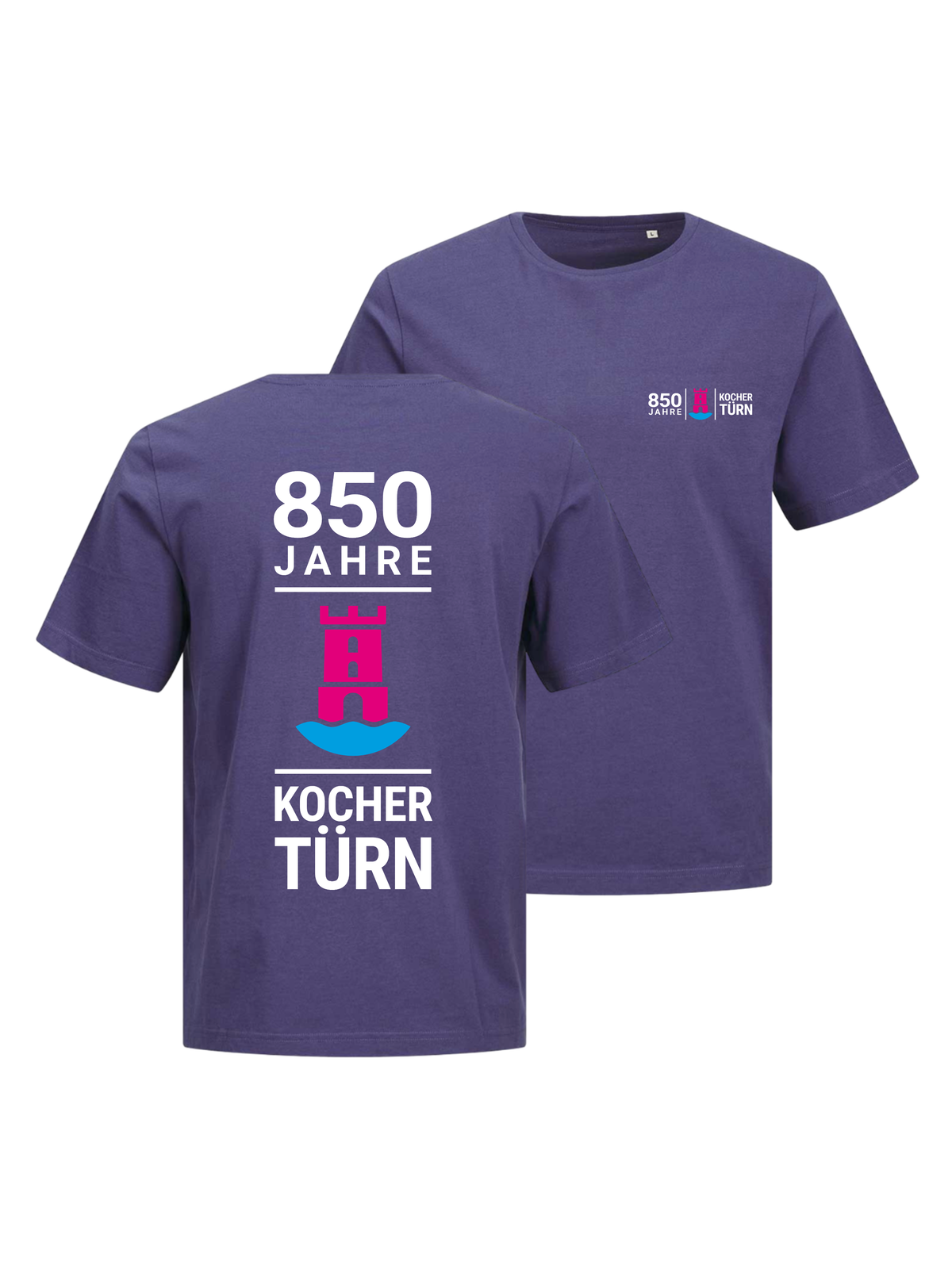 Herren Bio Shirt "850 Jahre Kochertürn" #1