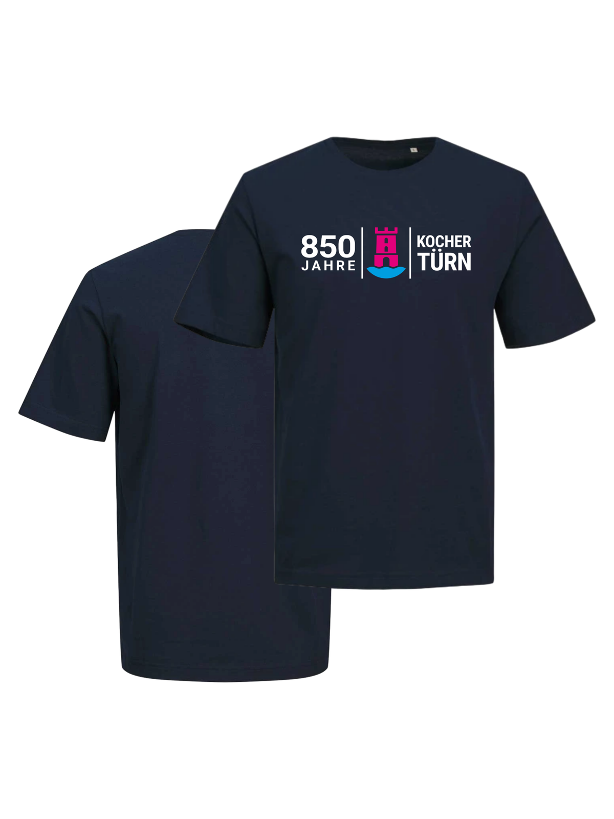 Herren Bio Shirt "850 Jahre Kochertürn" #2