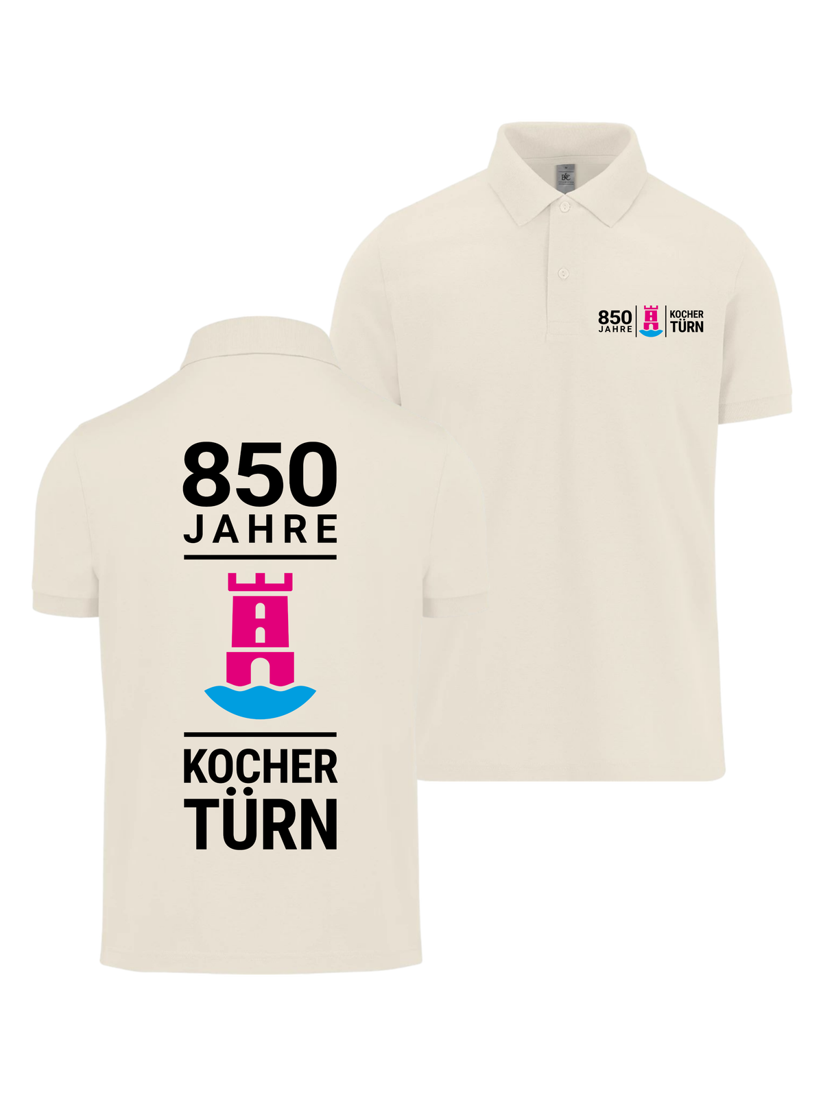 Herren Polo "850 Jahre Kochertürn" #1
