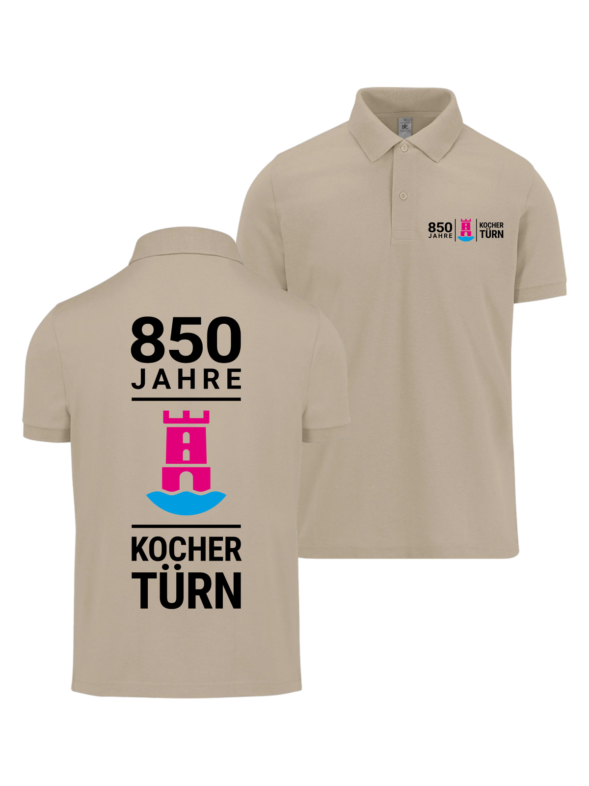 Herren Polo "850 Jahre Kochertürn" #1
