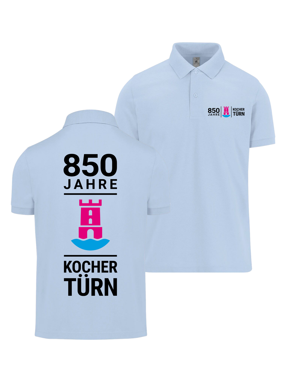 Herren Polo "850 Jahre Kochertürn" #1