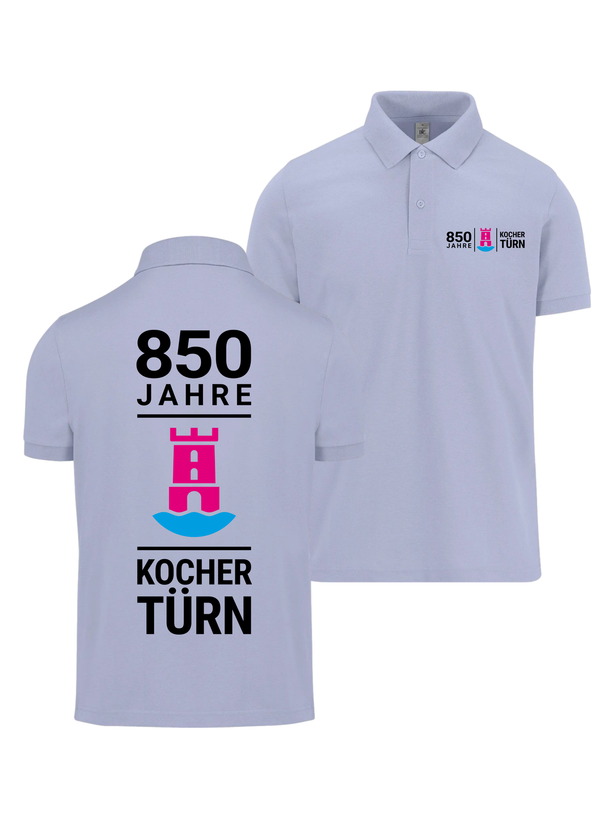 Herren Polo "850 Jahre Kochertürn" #1