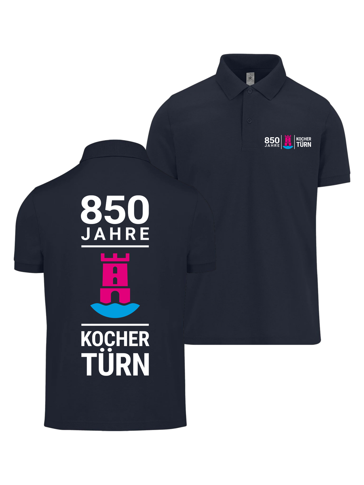 Herren Polo "850 Jahre Kochertürn" #1