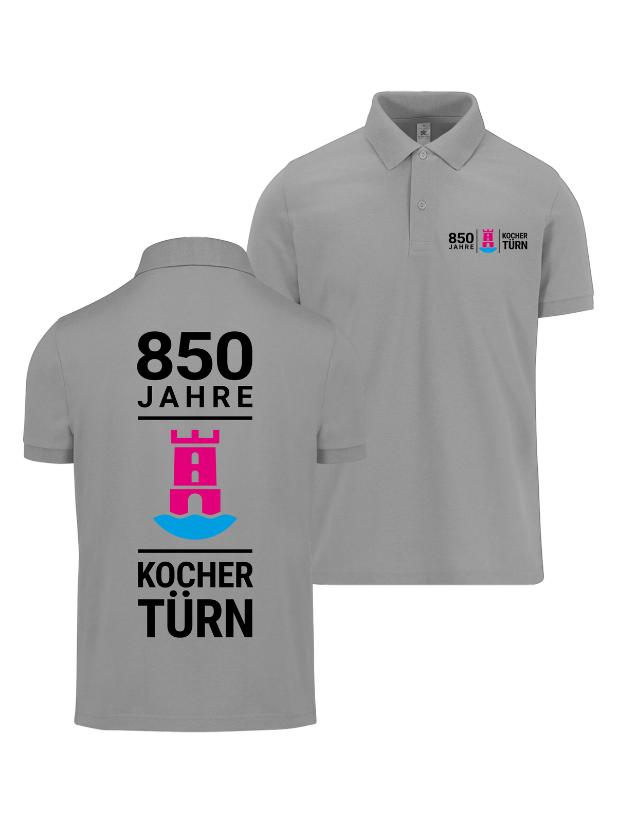 Herren Polo "850 Jahre Kochertürn" #1