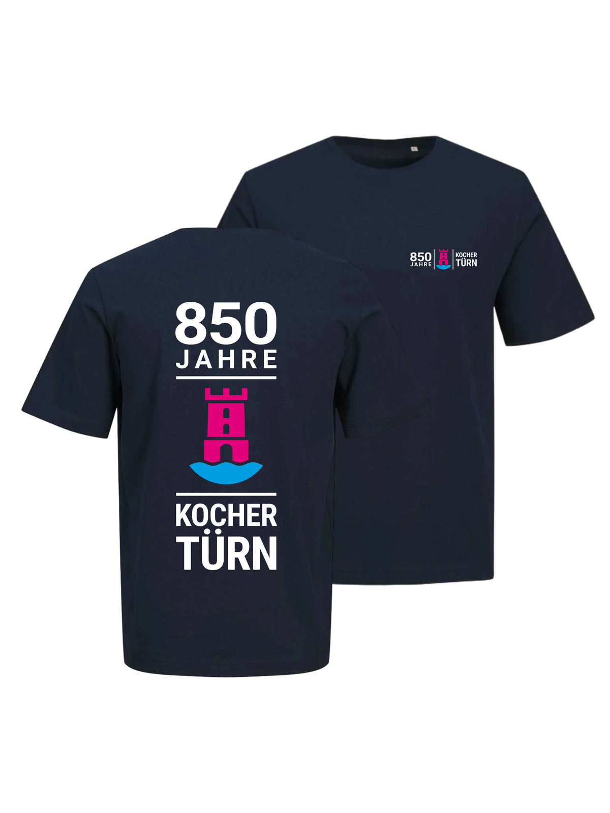 Herren Bio Shirt "850 Jahre Kochertürn" #1