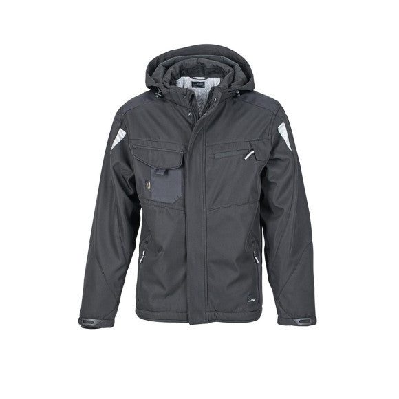 James & Nicholson Craftsmen Softshell Winter Jacket - JN824