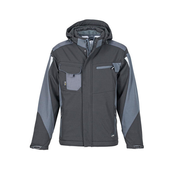 James & Nicholson Craftsmen Softshell Winter Jacket - JN824