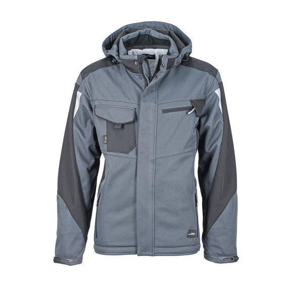 James & Nicholson Craftsmen Softshell Winter Jacket - JN824