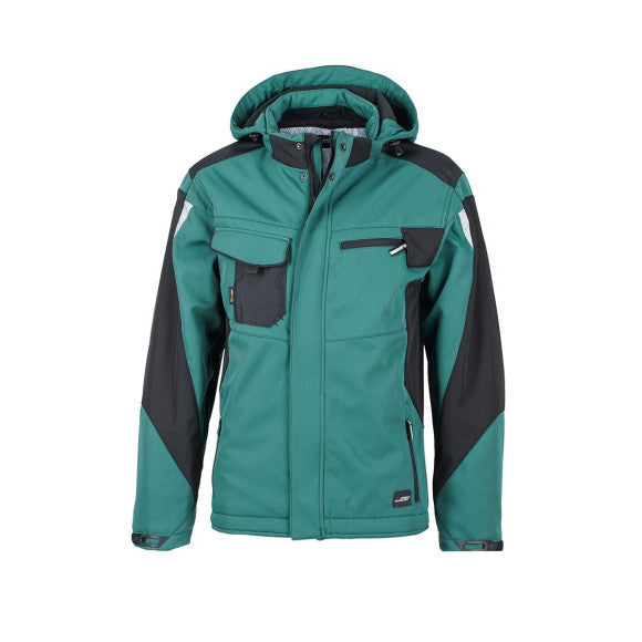 James & Nicholson Craftsmen Softshell Winter Jacket - JN824