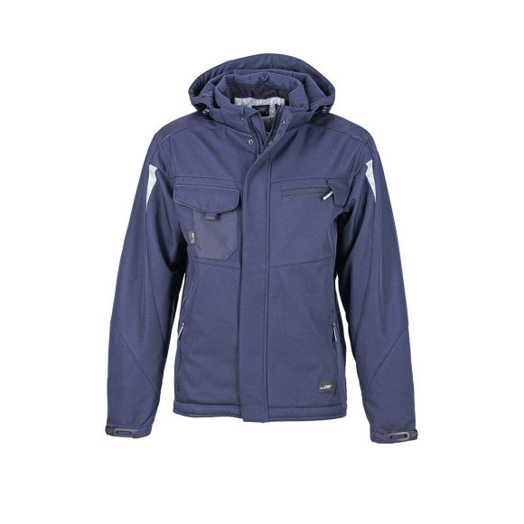 James & Nicholson Craftsmen Softshell Winter Jacket - JN824