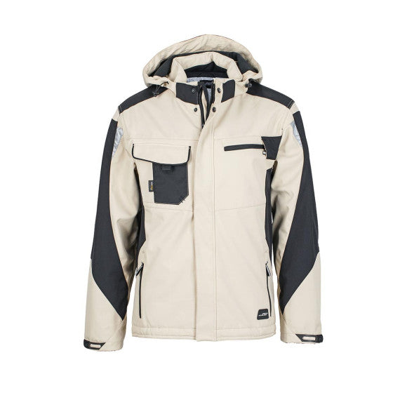 James & Nicholson Craftsmen Softshell Winter Jacket - JN824