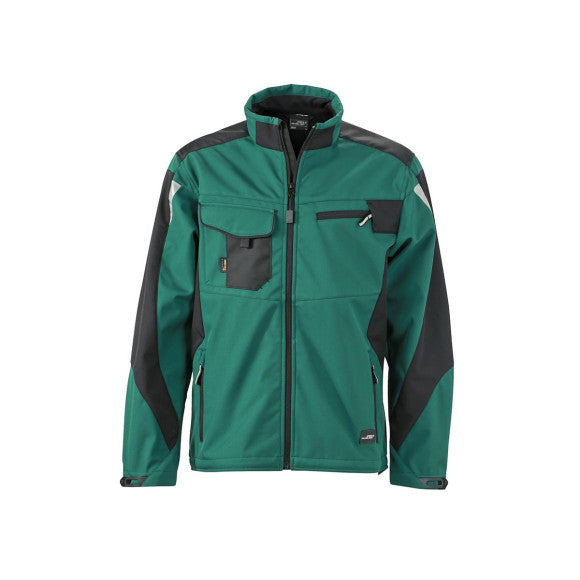 James & Nicholson Workwear Softshell Jacket - JN844