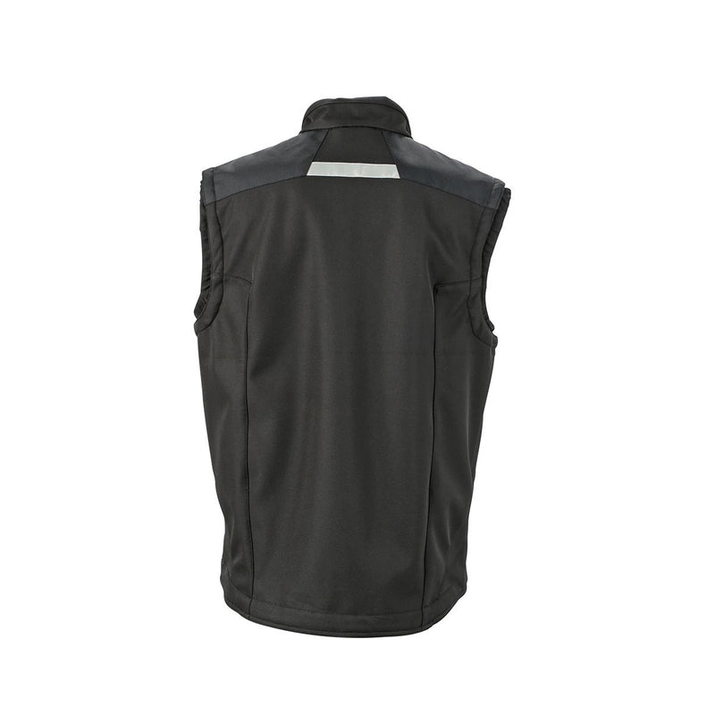 James & Nicholson Craftsmen Softshell Vest - JN845