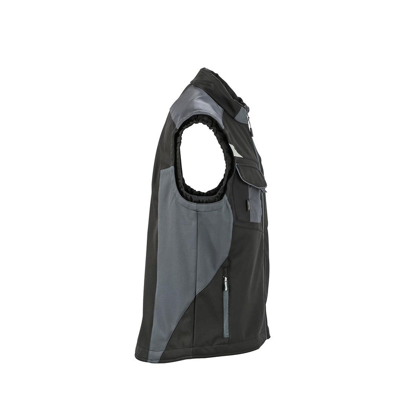 James & Nicholson Craftsmen Softshell Vest - JN845
